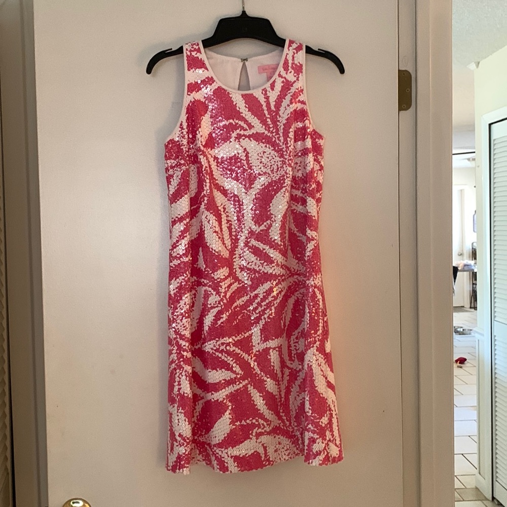 Lilly Pulitzer sequined dress size 2